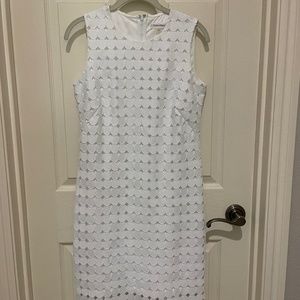 Calvin Klein Sleeveless Summer Dress   White   Size 4